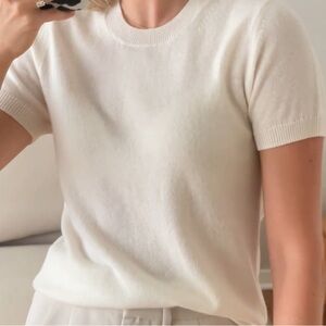 NWT Quince Cashmere Tee